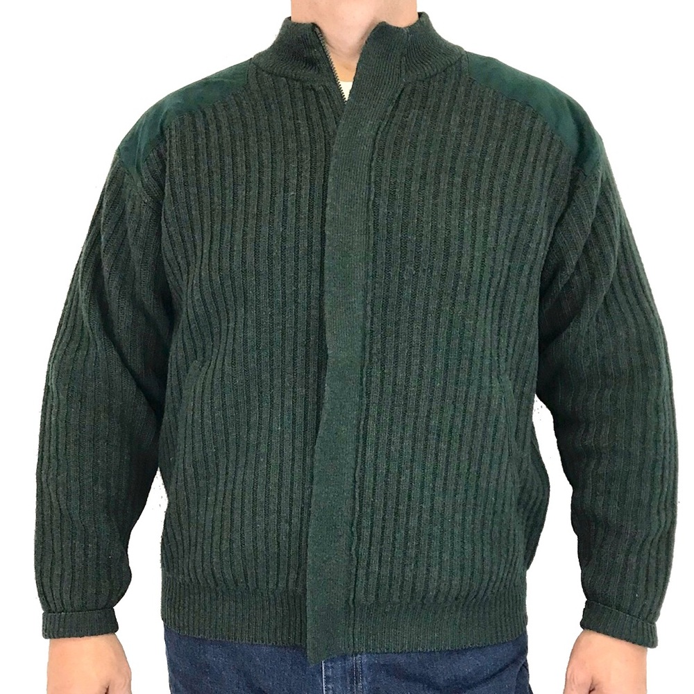 Cabelas Commando Lambswool Cardigan